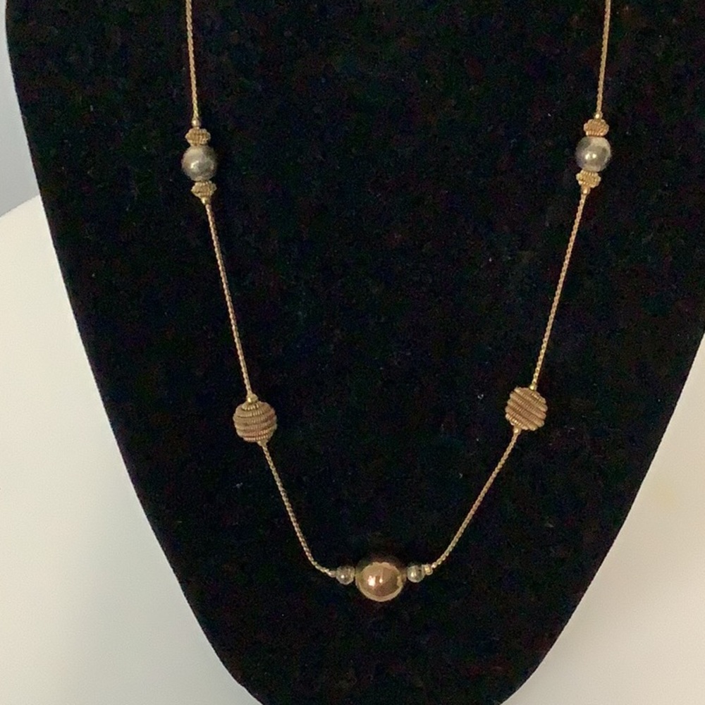 Artisan Metal Necklace